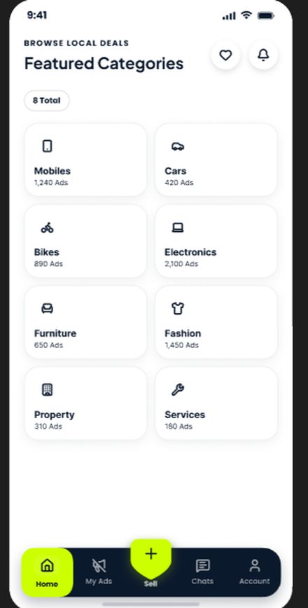 SorB app Featured Categories module